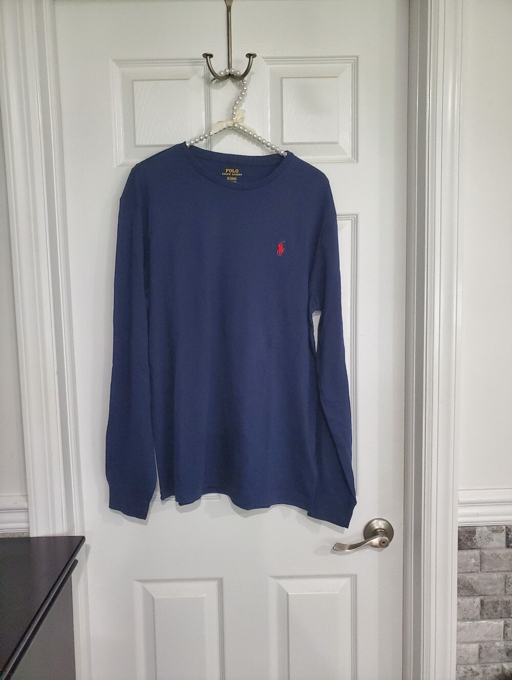 Polo by Ralph Lauren Navy Long-Sleeve Crew Tee